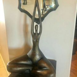 Beautiful Yoga Lady Prayer Pose Zen Lotus