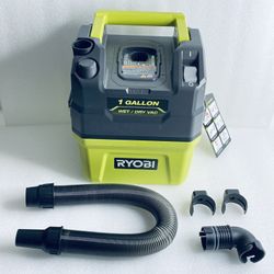 new Other Ryobi ONE+ 18V Cordless 1 Gal. Wet/Dry Vacuum, Tool Only