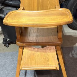 Vintage Baby Highchair 