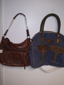 2 womens large purses Womens messenger bags the barrel shack