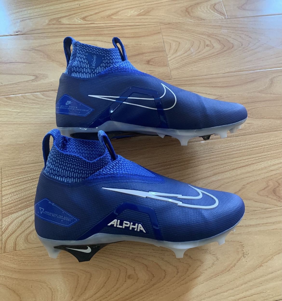🔥🔥 Nike Alpha Menace Elite 3 Football Cleats - Size 9.5