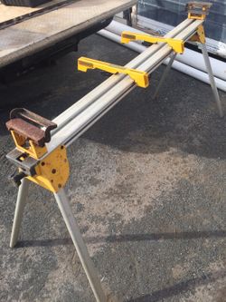 Dewalt stand comes with all necessary hardware 1 new side bracket. $100