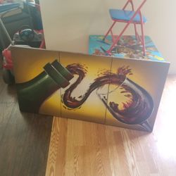 Wine Wall.decor Great condition Dont Need 