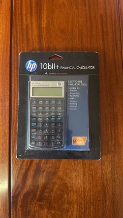 HP 10bII+ Financial Calculator