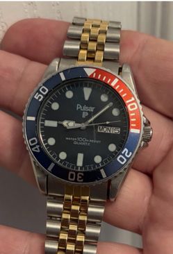Vintage Pulsar Pepsi Diver