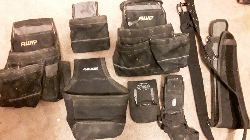 Tool Pouches and Belts