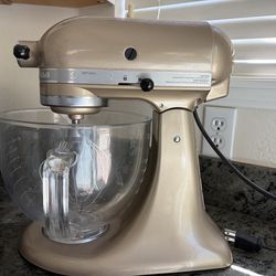 KitchenAid Mixer with attachments