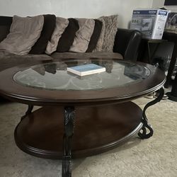 Living Room Glass Coffee Table