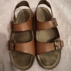 Cat and Jack Boys Cat And Jack Sandals Brown Size 12