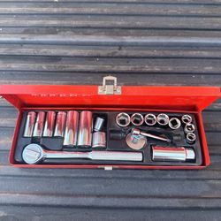 Thorsen Ratchet Set - Red Metal Case