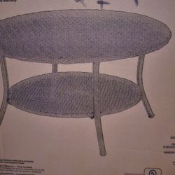 Woven Coffee Table