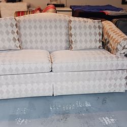 Beige cream sofa
