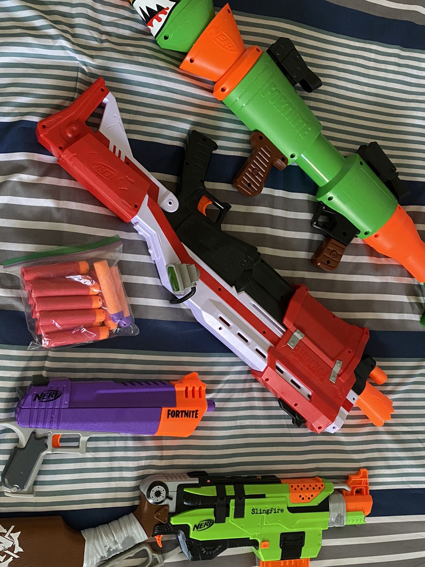 Nerf Gun Set, Some Fortnite
