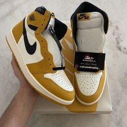 Jordan 1 High Yellow Ochre Size 12 