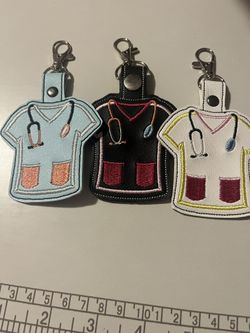 Nurse Shirt Keychain 