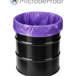 Microbe proof antibacterial tras bags 55 gallons for grows and such!
