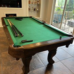 pool table 87 inch
