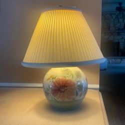 Small Floral Lamp