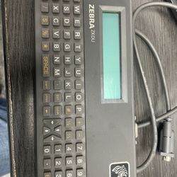 Zebra Label Machine Keyboard