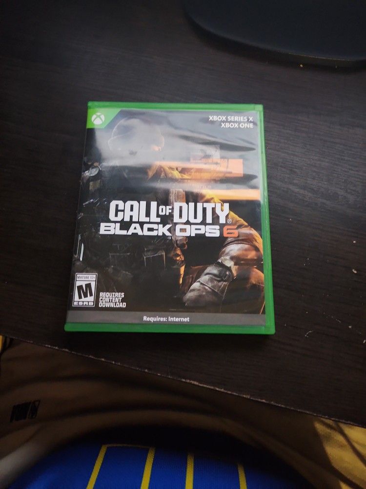Xbox disco for call of duty black op six
