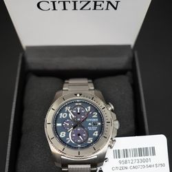Citizen Eco-Drive Men's Promaster Tough Chronograph Stainless Steel CA0720-54H