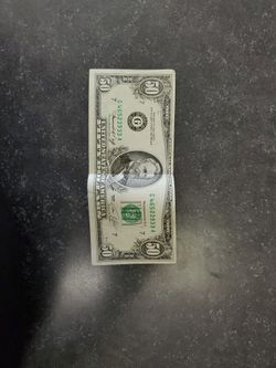 1974 $50 Dollar Print Mistake In Good Condition