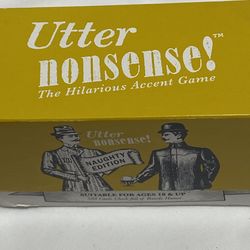 Utter Nonsense! Naughty Edition Adult Party Game 18+
