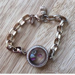 Origami owl bracelet