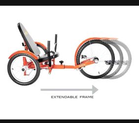 Mobo Triton Pro Adult Tricycle. Recumbent Trike. Adaptive 3-Wheel Bike