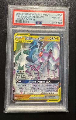 Arceus Dialga Palkia Tag Team PSA 10