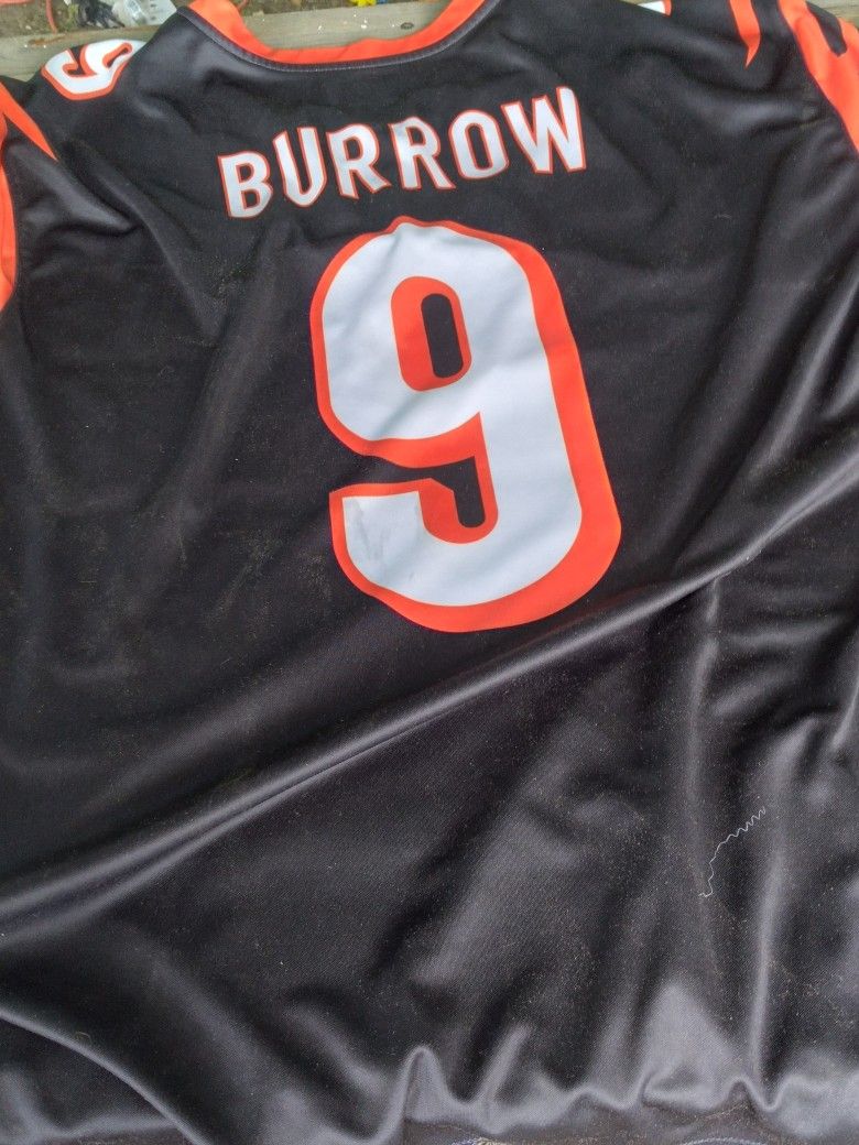 Joe burrow Black cincinnati Bengals Orange baseball jersey for Sale in  Grand Prairie, TX - OfferUp