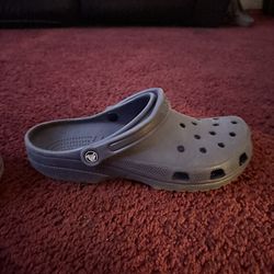 Dark blue crocs size 12 men