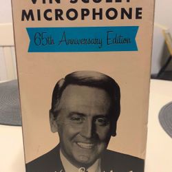 NEW!VIN SCULLY MICROPHONE 65TH ANNIVERSARY EDITION