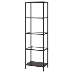 Two IKEA Vittsjo Shelves