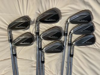 Left Handed TaylorMade Stealth 8 Piece Iron Set