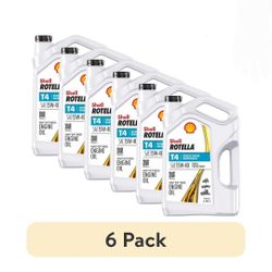 Shell Rotella T4 Triple Protection 15W-40 Diesel Engine Oil, 1 Gallon