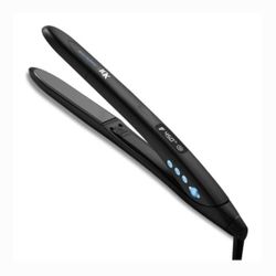 BIO-IONIC 10X Styling Iron 1" Hair Straightener Flat Iron with Ion Generating Mineral Complex (2025 Version)
