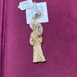 Santa Muerte Pendent 