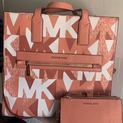 Big MK Bag And Wallet ( Authentic) 