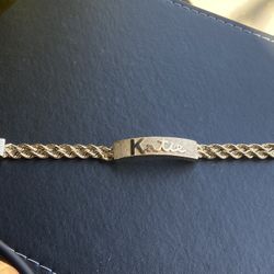 14K ROPE ID BRACELET 