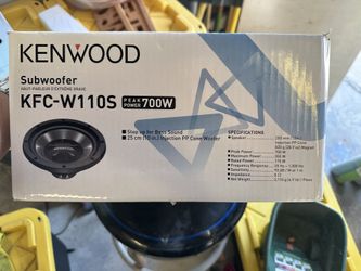 Kenwood KFC-W110S 10” Subwoofer