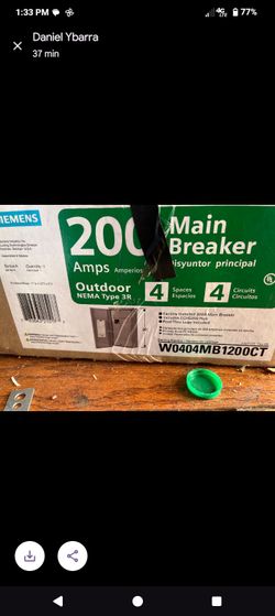 Siemens 200amp