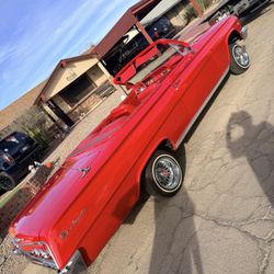 Chop Top 62 Biscayne Clone To Impala 