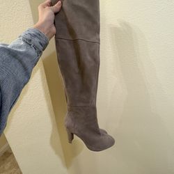 Suede Over The Knee High Books