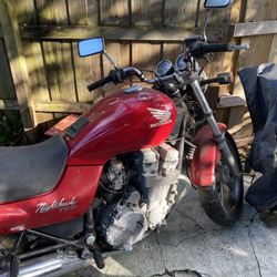 OLD SCHOOL “92” HONDA NIGHTHAWK 750cc