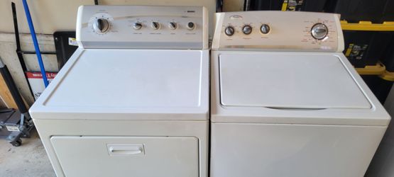 Washer and Dryer (Free Delivery)
