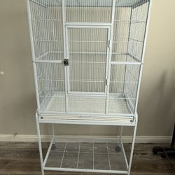 White Bird Cage