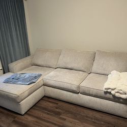 Living Spaces Couch with Bed 