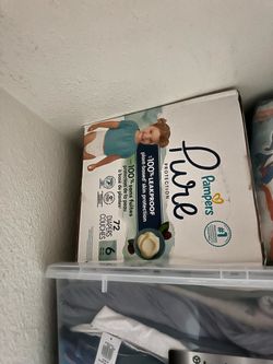 Pampers pure size 6