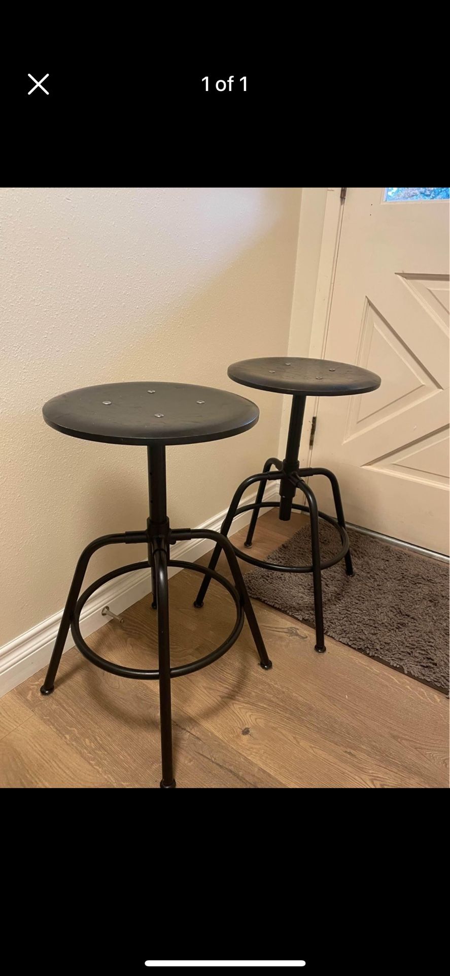 2 Kullaberg IKEA bar Stools